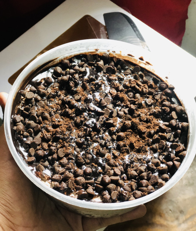 Chocolate Overloaded Tub-Cake