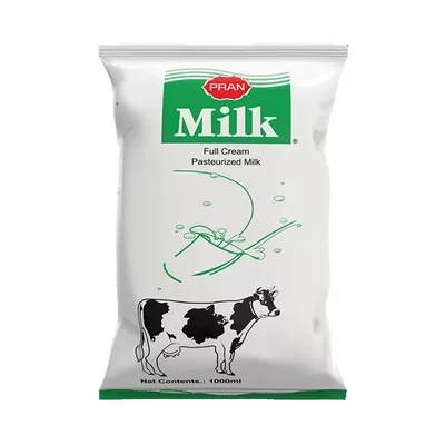 প্রাণ পাস্তুরিত ফুল ক্রিম তরল দুধ (Pran Pasteurized Full Cream Liquid Milk)